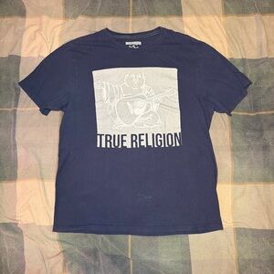 True Religion Dark Blue Graphic Tee